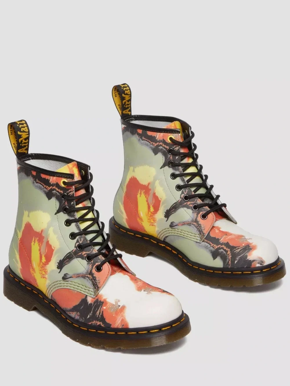 Dr. Martens 1460 Tate Volcanic Flare Leather Lace Up Men’s size 10 NEW!!!